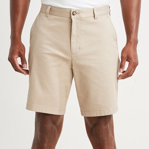 Vineyard Vines Men’s Breaker Performance Golf Shorts in Khaki - Picture 1 of 6